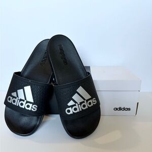 Adidas Black Slide Sandals size 6